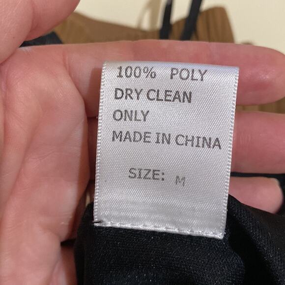 Tadashi Shoji Black Wide Leg Pants - Picture 7 of 13